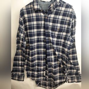 Bass plaid long sleeve shirt
